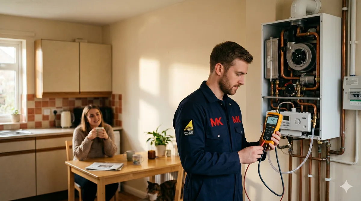 Baxi Boiler Repair in Milton Keynes — Common Faults, Costs and Engineer Guide - expert heating advice from Plumbline MK Milton Keynes