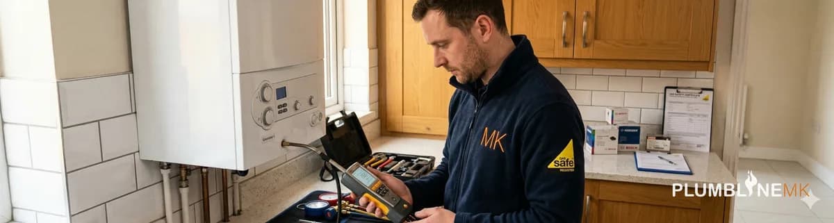 How Much Does a Boiler Service Cost in Milton Keynes in 2026? - boiler and heating advice from Plumbline MK