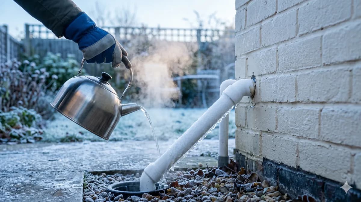 Frozen Condensate Pipe in Milton Keynes — Winter Emergency Fix and Prevention - expert heating advice from Plumbline MK Milton Keynes