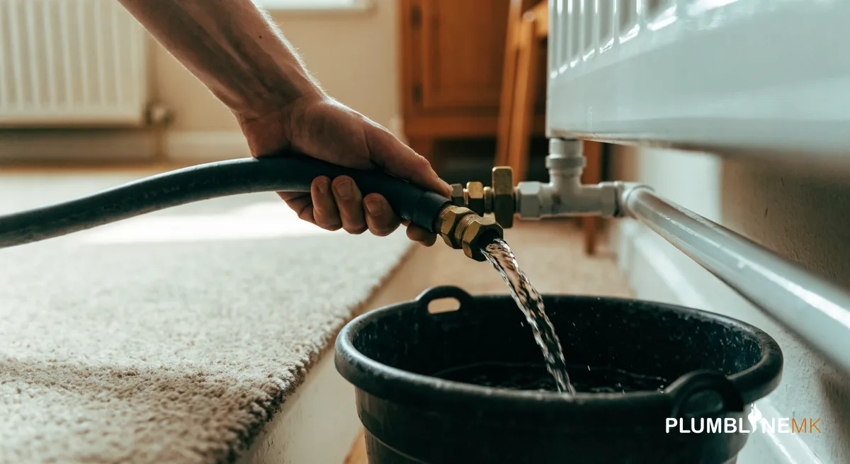 How to Drain a Central Heating System - expert heating advice from Plumbline MK Milton Keynes
