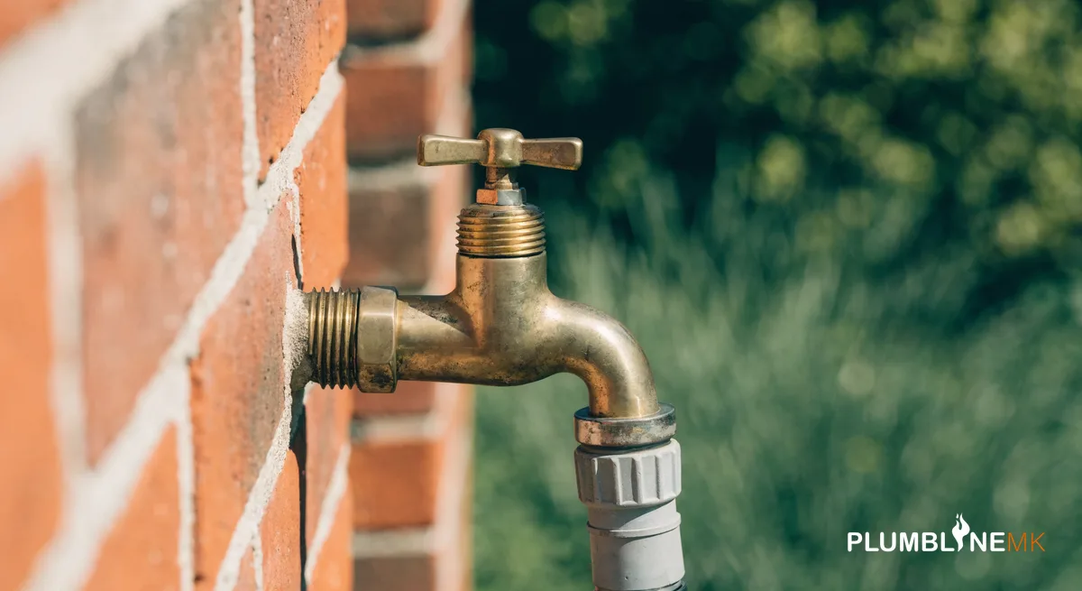 How to Fit an Outside Tap - boiler and heating advice from Plumbline MK