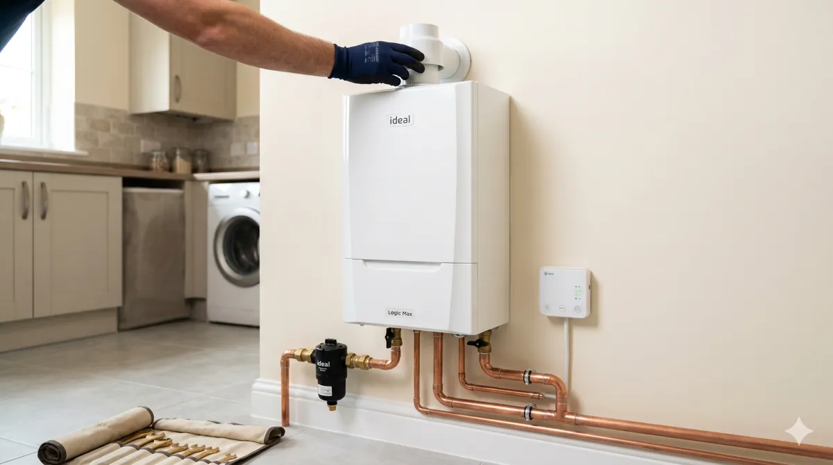 Ideal Boiler Installation in Milton Keynes — Logic, Vogue and Heat Cost Guide for 2026 - expert heating advice from Plumbline MK Milton Keynes
