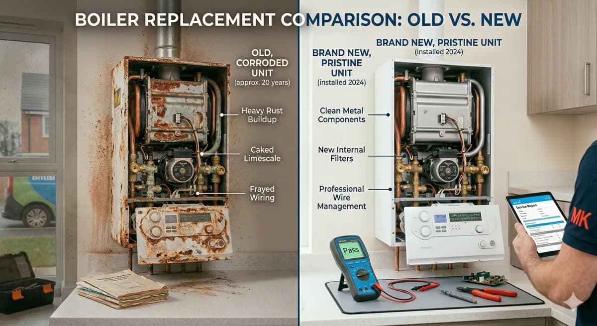 Boiler Repair vs Boiler Replacement in Milton Keynes — How to Make the Right Call - expert heating advice from Plumbline MK Milton Keynes