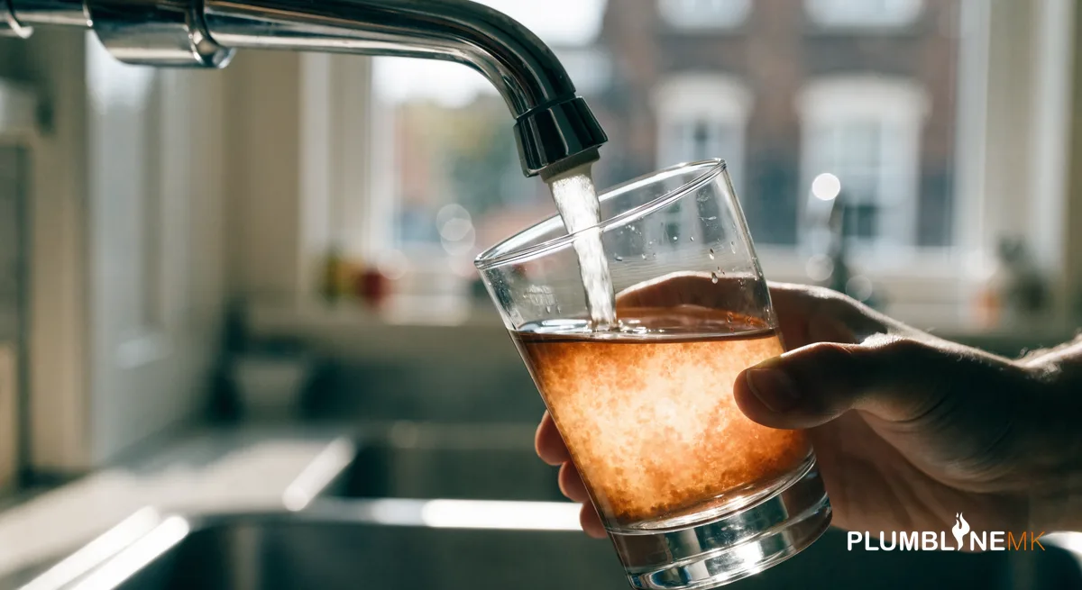 Why Is My Water Brown? What It Means - boiler and heating advice from Plumbline MK