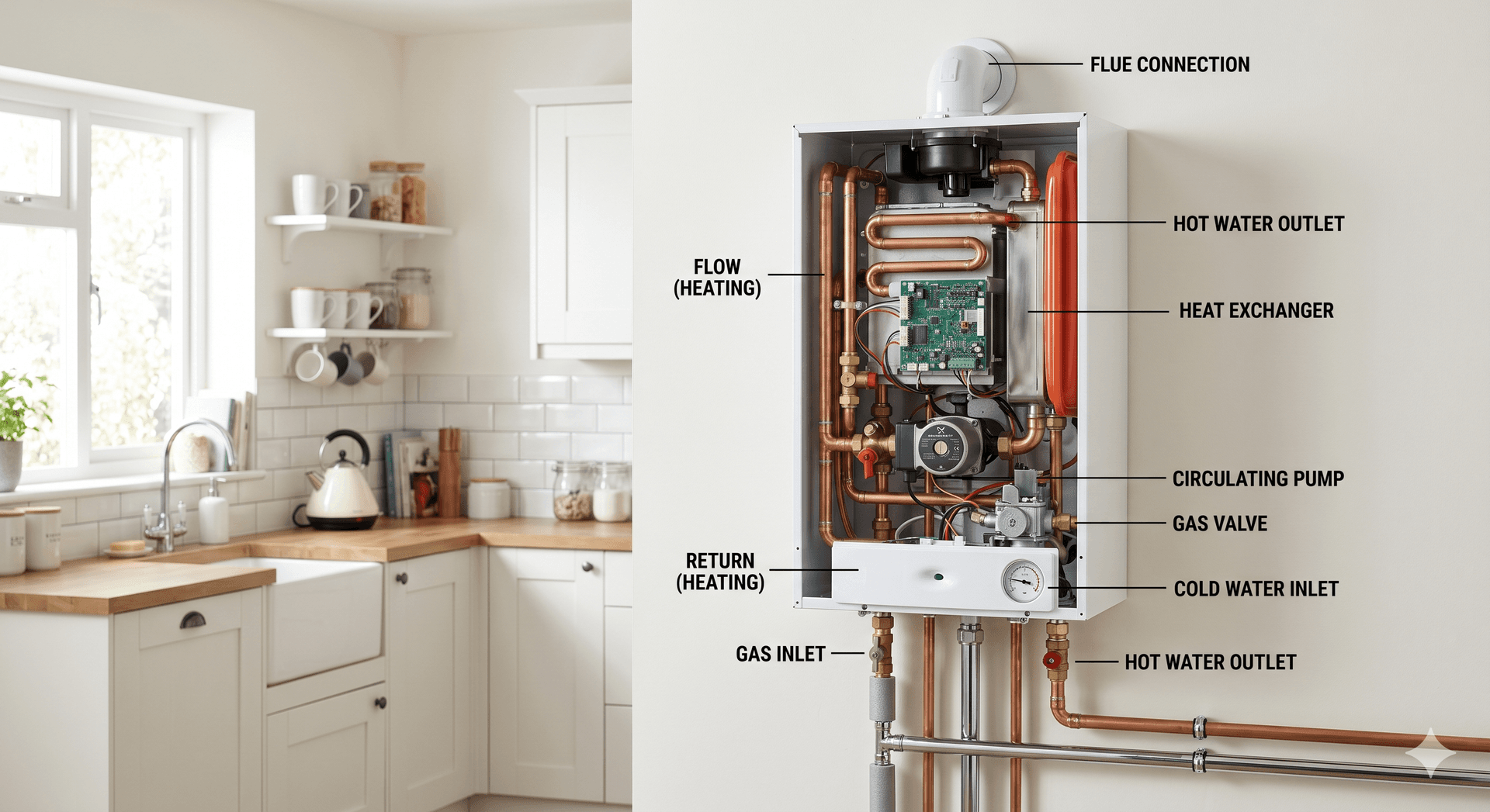What Is a Combi Boiler? How It Works and Who It Suits What Is a Combi Boiler? How It Works and Who It Suits - expert heating advice from Plumbline MK Milton Keynes