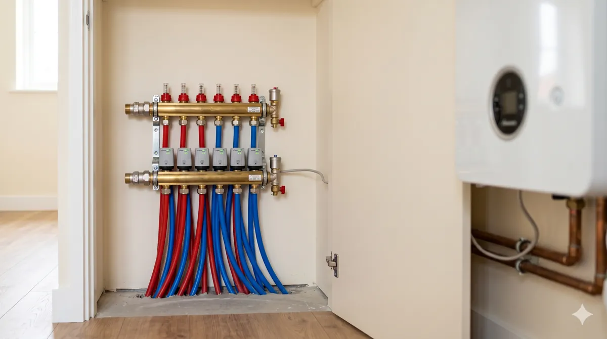 Wet Underfloor Heating With a Combi Boiler in Milton Keynes Wet Underfloor Heating With a Combi Boiler in Milton Keynes - expert heating advice from Plumbline MK Milton Keynes