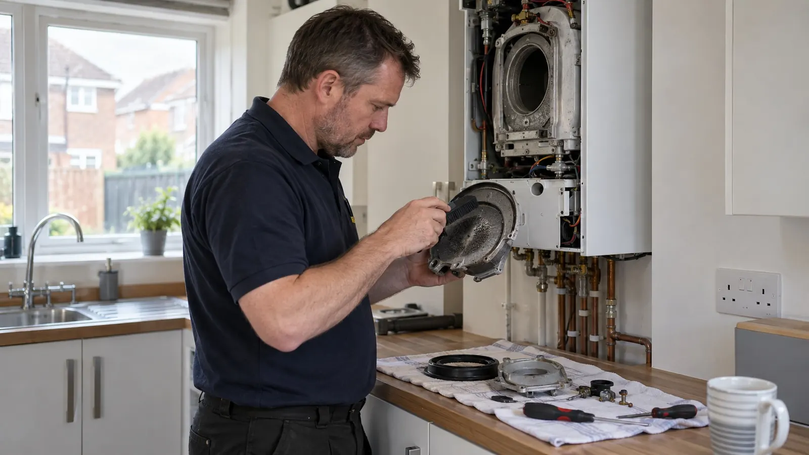 Boiler Servicing service by Plumbline MK