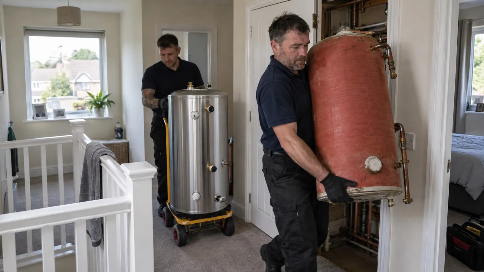Hot Water Cylinder Replacement: Signs, Vented vs Unvented, Rules Hot Water Cylinder Replacement: Signs, Vented vs Unvented, Rules - boiler and heating advice from Plumbline MK