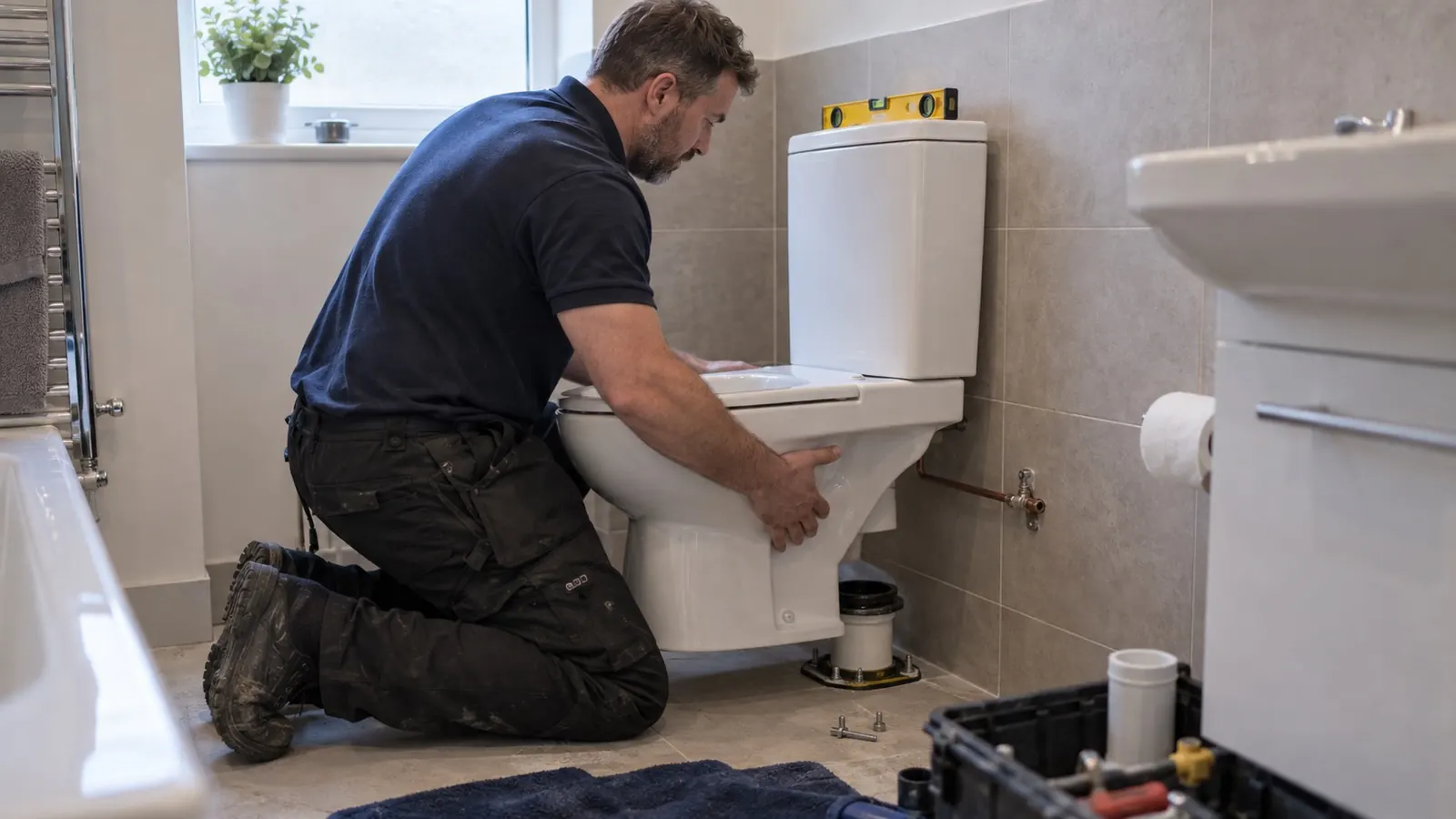 How to Fit a Toilet: Step-by-Step Guide How to Fit a Toilet: Step-by-Step Guide - boiler and heating advice from Plumbline MK