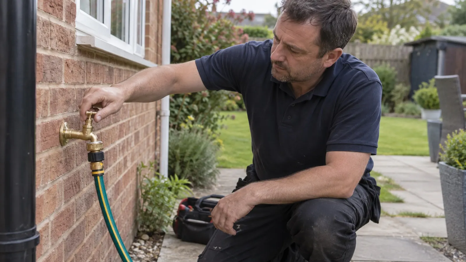 Frozen Outside Tap: Prevent and Thaw It Frozen Outside Tap: Prevent and Thaw It - expert heating advice from Plumbline MK Milton Keynes