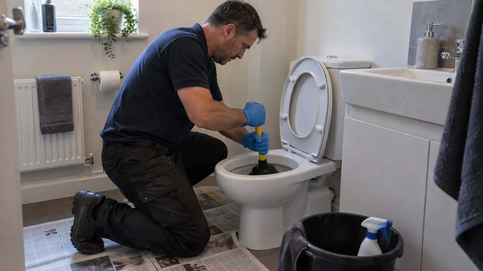 How to Unblock a Toilet: 6 Methods That Work How to Unblock a Toilet: 6 Methods That Work - boiler and heating advice from Plumbline MK