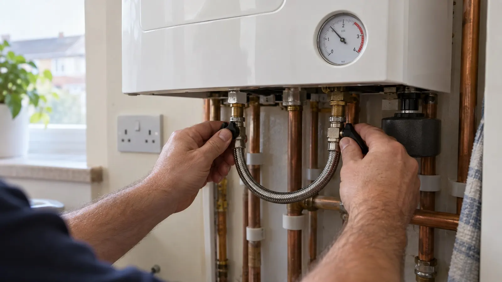 How to Repressurise a Boiler How to Repressurise a Boiler - boiler and heating advice from Plumbline MK
