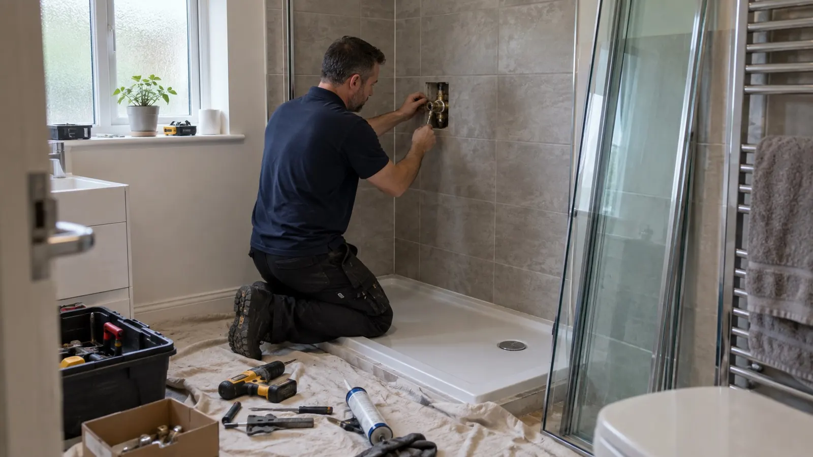 Shower Installation Cost: What Decides the Price Shower Installation Cost: What Decides the Price - boiler and heating advice from Plumbline MK