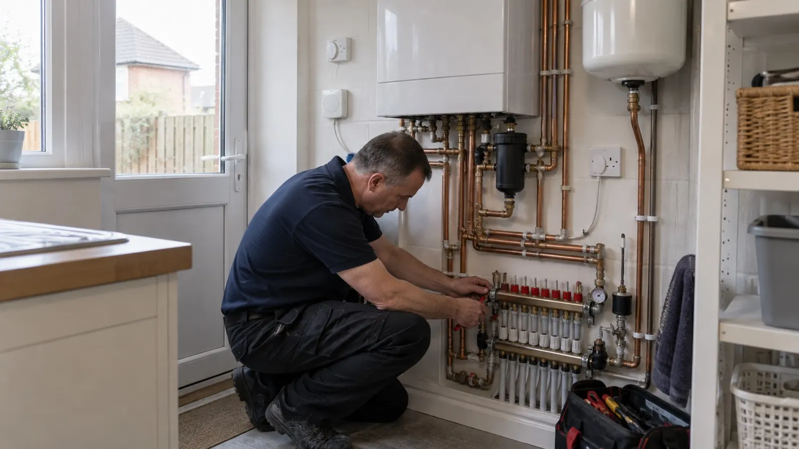 Wet Underfloor Heating With a Combi Boiler in Milton Keynes Wet Underfloor Heating With a Combi Boiler in Milton Keynes - expert heating advice from Plumbline MK Milton Keynes