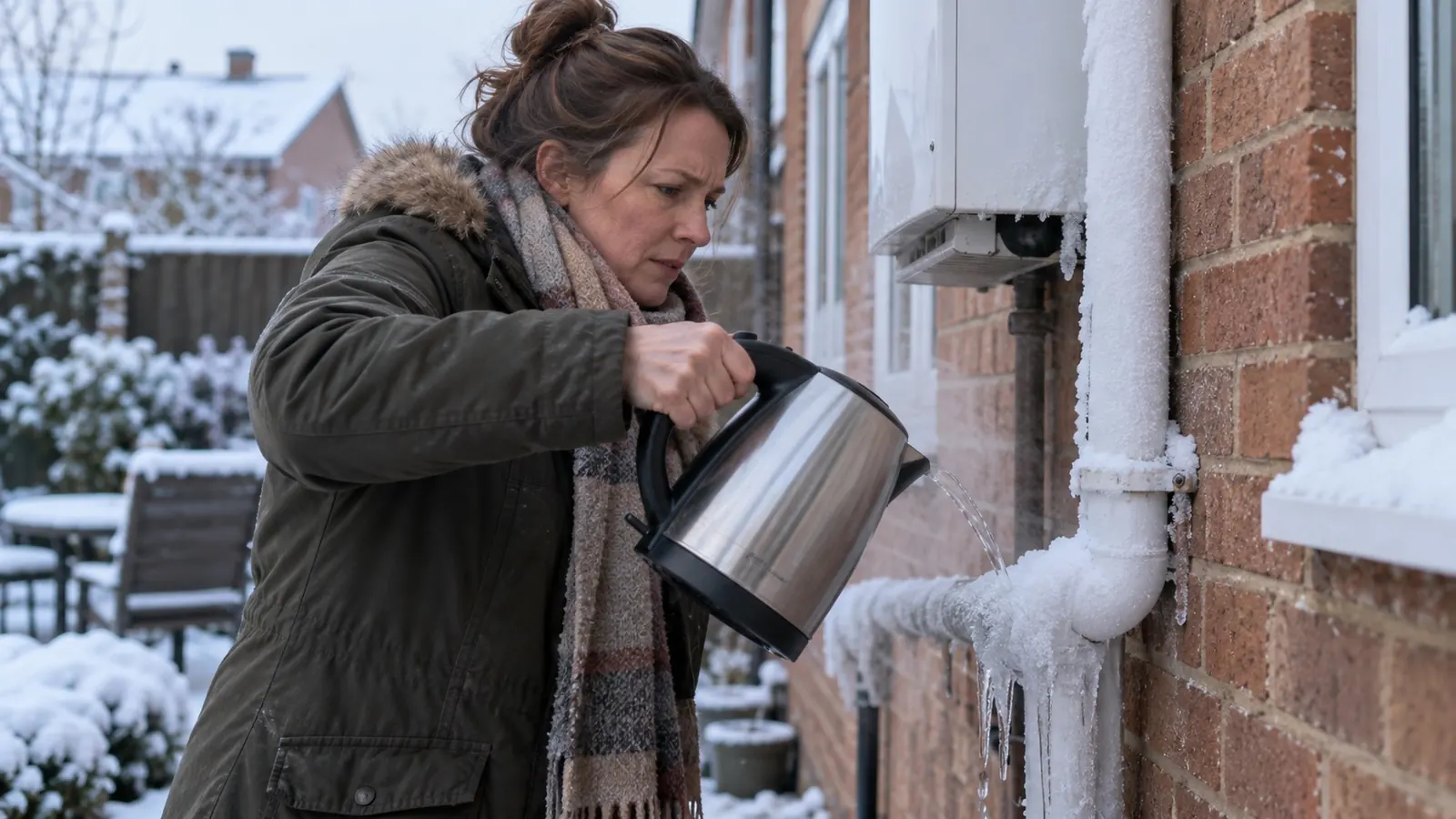 Frozen Condensate Pipe: How to Thaw It Frozen Condensate Pipe: How to Thaw It - boiler and heating advice from Plumbline MK